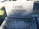 SCHOON Linde 1891-1977