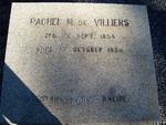 VILLIERS Rachel, de 1858-1934