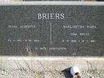 BRIERS Elias Albertus 1891-1969 & Margaretha Maria ROUX 1893-1967