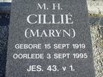 CILLIE M.H. 1919-1995