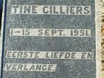 CILLIERS Tine 1951-1951