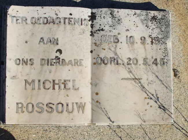 ROSSOUW Michel 1919-1945