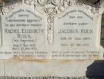 ROUX Jacobus 1885-1951 & Rachel Elizabeth ODENDAAL 1885-1939