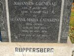 RUPPERSBERG Johannes Coenraad 1887-1945 & Susanna Maria Catharina JONAS 1893-1959