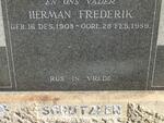SCHULTZER Herman Frederik 1903-1959