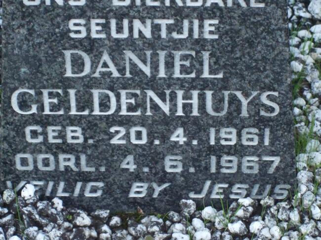 GELDENHUYS Daniel 1961-1967