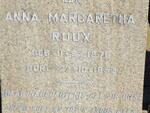 ROUX Anna Margaretha 1876-1953