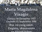 VISAGIE Marie Magdalena 1921-2006