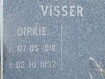 VISSER Dirkie 1918-1992