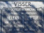 VISSER Pieter 1907-2001 & Helena 1907-2000