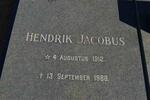 PETERS Hendrik Jacobus 1912-1988 & Martha Louisa TAYLOR 1911-1989