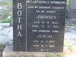 BOTHA Johannes 1898-1967 & Jurena 1902-1982