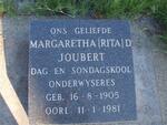 JOUBERT Margaretha D. 1905-1981