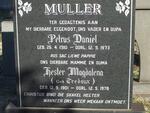 MULLER Petrus Daniel 1910-1973 & Hester Magdalena TREDOUX 1901-1978