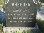 RHEEDER Casparus Louis 1911-1969