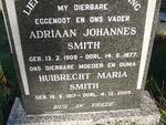 SMITH Adriaan Johannes 1909-1977 & Huibrecht Maria 1917-2005