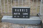 HARRIS Martin 1883-1957 & Sannie 1891-1976