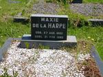 HARPE Maxie, de la 1892-1980