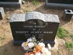 MANN Robert Henry 1920-1994