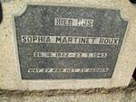 ROUX Sophia Martinet 1862-1945