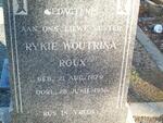 ROUX Rykie Woutrina 1879-1956