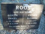 ROOS Gideon Daniel 1909-1999 & Esther Susanna 1911-1986