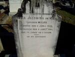 VOS Anna Jacomina, de nee MALAN 1822-1901