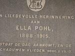 POHL Ella 1888-1915