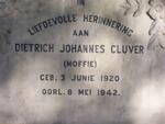 CLUVER Dietrich Johannes 1920-1942
