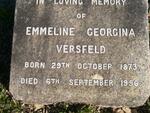 VERSFELD Emmeline Georgina 1873-1956