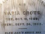 CROTS Maria 1866-1895