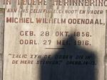 ODENDAAL Michiel Wilhelm 1856-1916