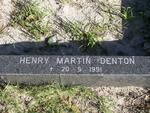 DENTON Henry Martin -1991