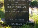 LOMBAARD Henry Wiliam 1901-1978