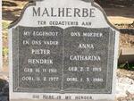 MALHERBE Pieter Hendrik 1911-1977 & Anna Catharina  1915-1980