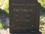 PRETORIUS Herman Petrus 1943-1966