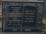 SMIT Christina Gertruida nee SWANEPOEL 1911-1973