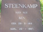 STEENKAMP Ben 1919-1967