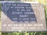 SWART Jacobus Johannes 1914-1964