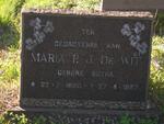 WIT Maria P.J., de 1880-1967