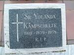 KAMPSCHULTE Yolanda 1909-1978