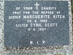 KITCH Marguerite -1993 :: SCOTT Cyril -1997