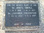 EBERLE Josefe 1919-1977 :: FREIENSTEIN Ludowika 1907-1997