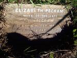 PEGRAM Elizabeth 1860-1944
