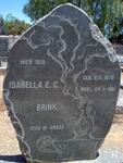 BRINK Isabella E.C. 1879-1961