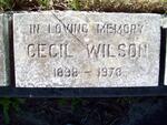 WILSON Cecil 1898-1978