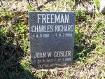 FREEMAN Charles Richard 1910-1998 :: GEISLER Joan W. 1945-1999