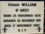 D'ARCY William 1928-2007