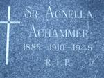 ACHAMMER Agnella 1885-1945