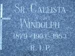 WINDOLPH Callista 1879-1953